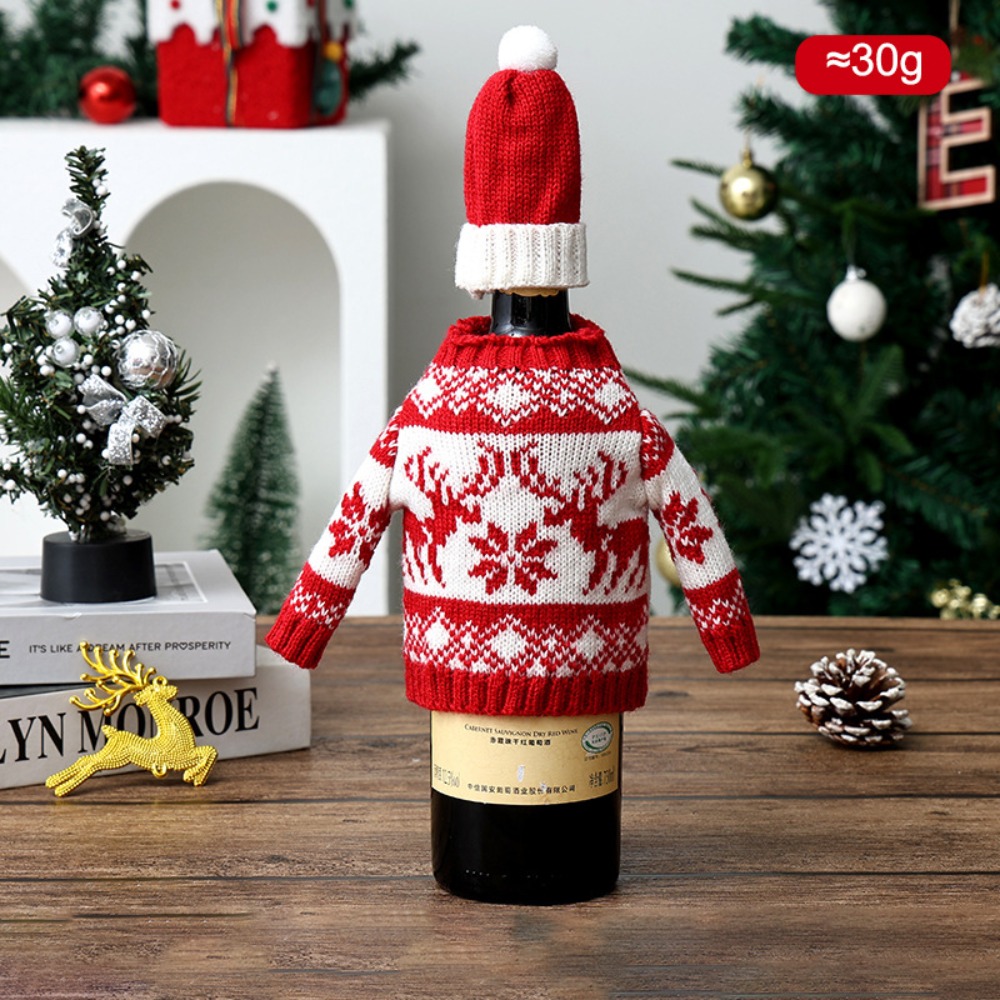 Wine Beer Hat - Elk Wijnfleshoes Herbruikbare hoes met mini