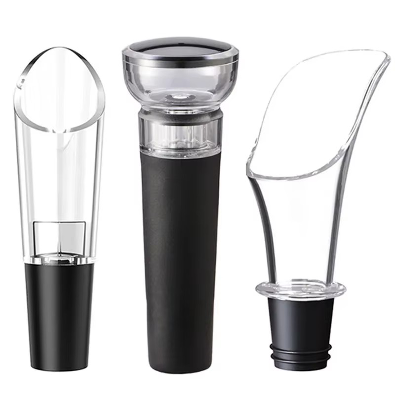 Wine Aerator Pour - Lekvrije Wijnfles Sealer Vacuümpomp Stop Schenker