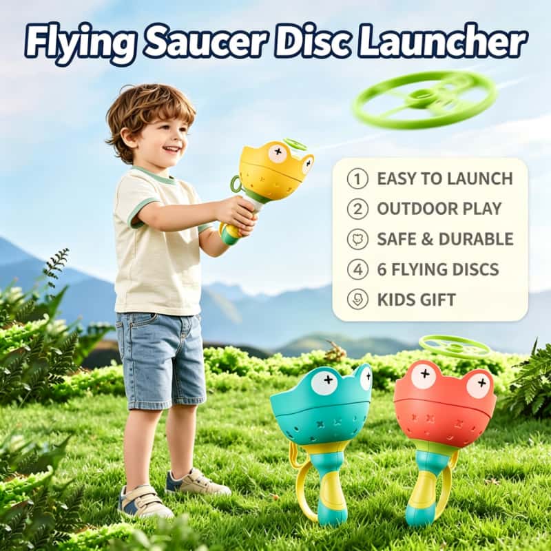 Cocktail Shaker Set - Vliegende Schotel Disc Launcher Kinderen Vliegend
