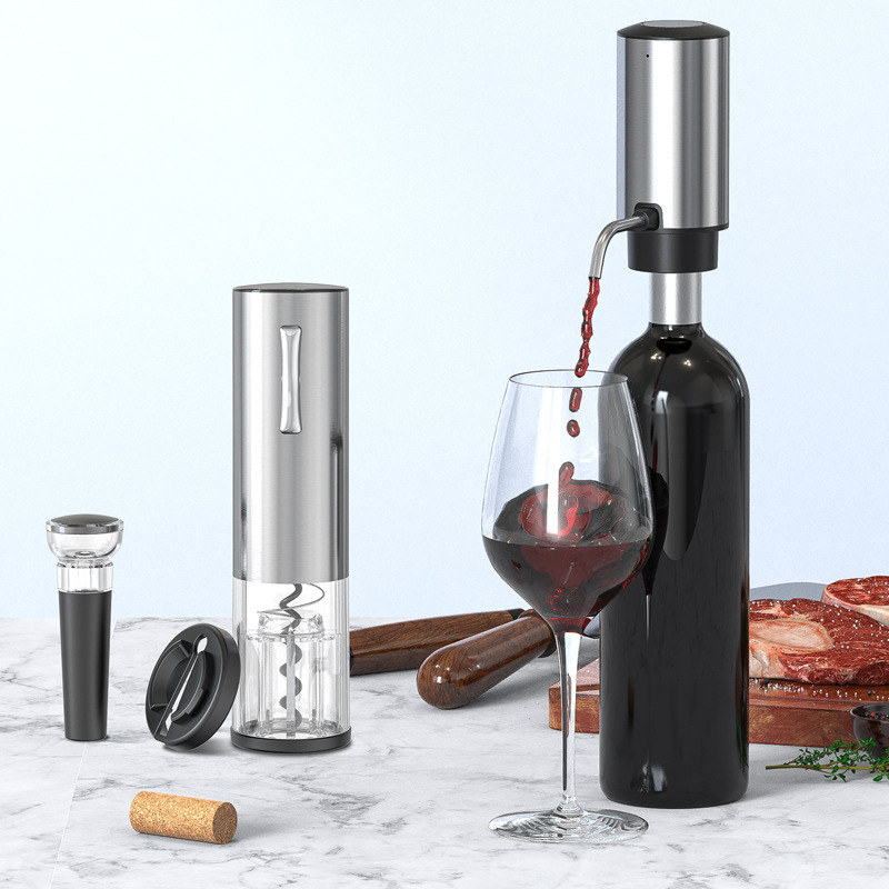 Elektrische wijnbeluchter en - - Wine Aerator Pour recensie en prijs