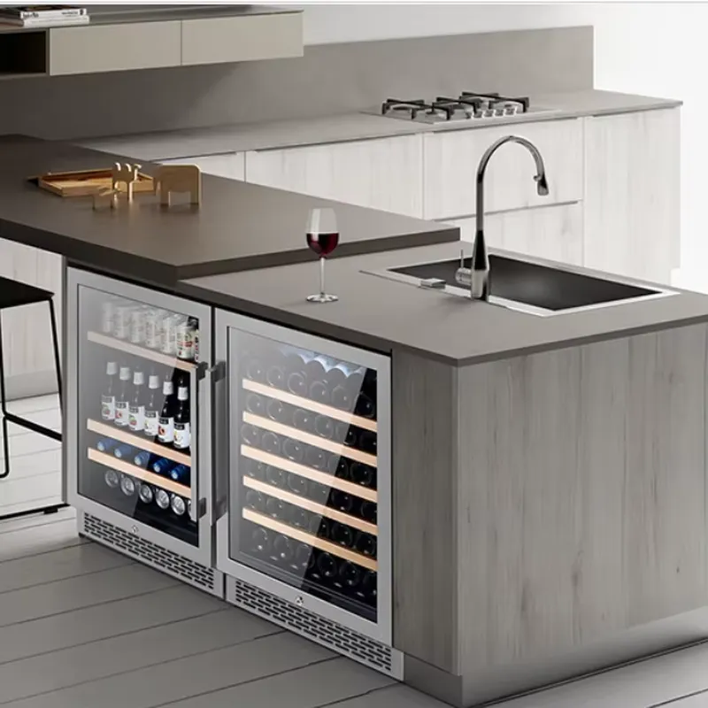 Wijnkoelkast met dubbele glaze - Wine Beer Dual Zone recensie en prijs