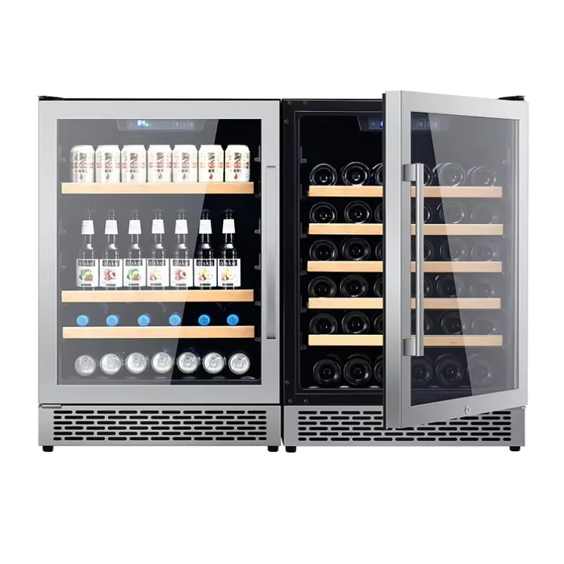 Wijnkoelkast met dubbele glaze - Wine Beer Dual Zone recensie en prijs