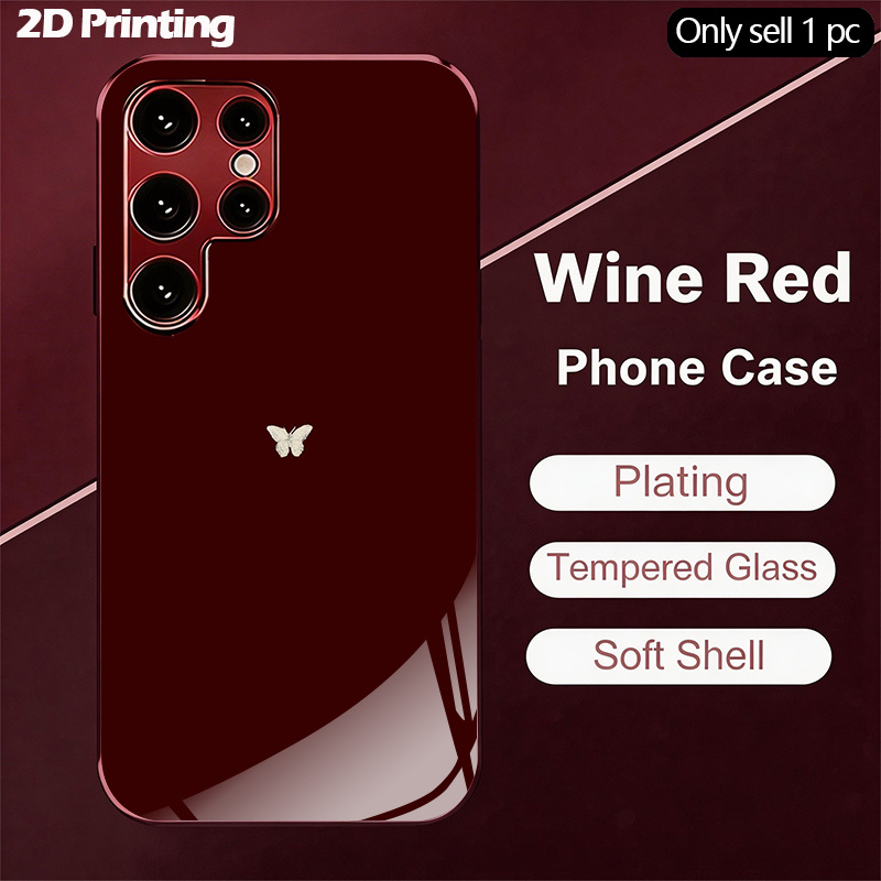 Wijnrode telefoonhoes met vlin - Wine & Beer Guayaquil recensie en prijs