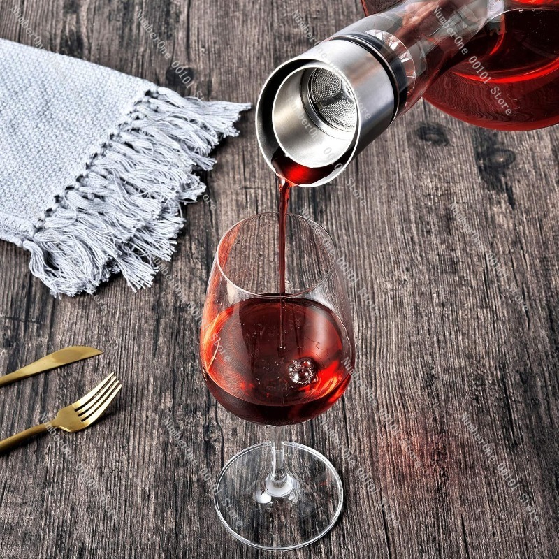 Elektronische ijswijn-decanter - Wine Aerator Pour recensie en prijs