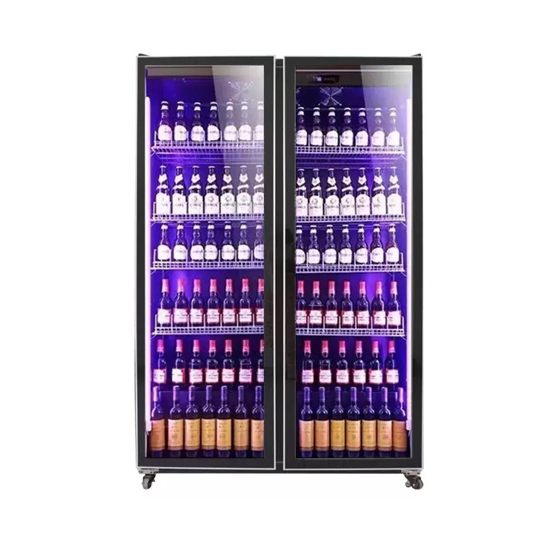 Dubbele deur luchtkoeling koel - Wine Beer Dual Zone recensie en prijs