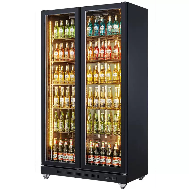 Dubbele deur luchtkoeling koel - Wine Beer Dual Zone recensie en prijs