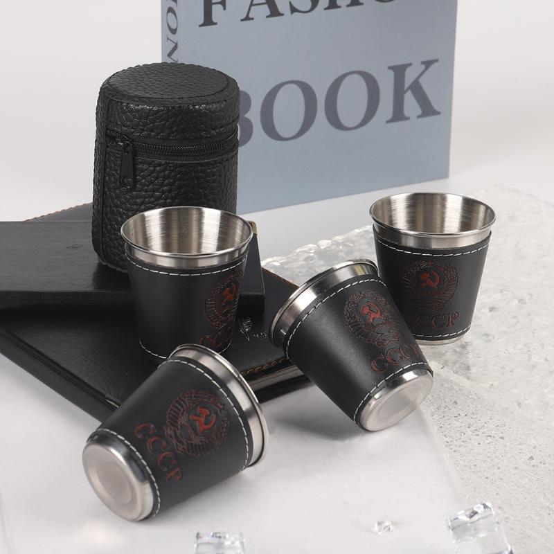 4-delige set outdoor reisbeker - Whisky Beer And Wine recensie en prijs