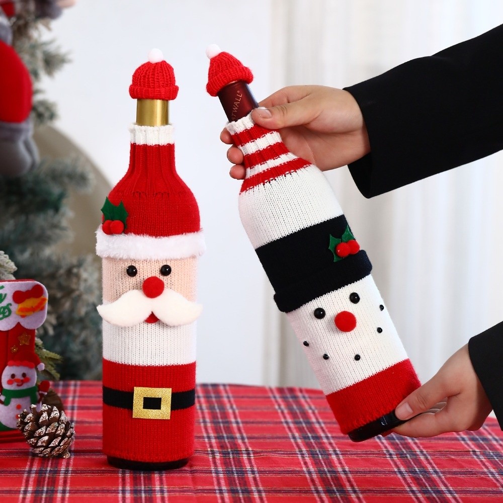 Gebreide wijnfleshoes met mini - Wine Beer Hat recensie en prijs