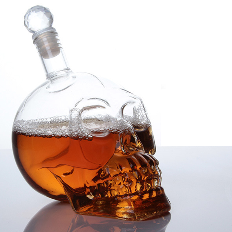 Creatieve Schedel Hoofd Karaf  - Whisky Beer And Wine recensie en prijs