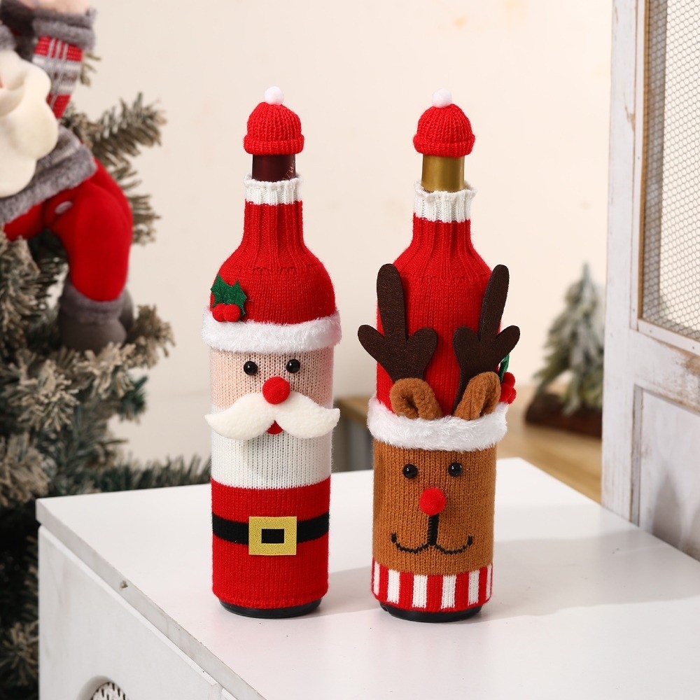 Gebreide wijnfleshoes met mini - Wine Beer Hat recensie en prijs