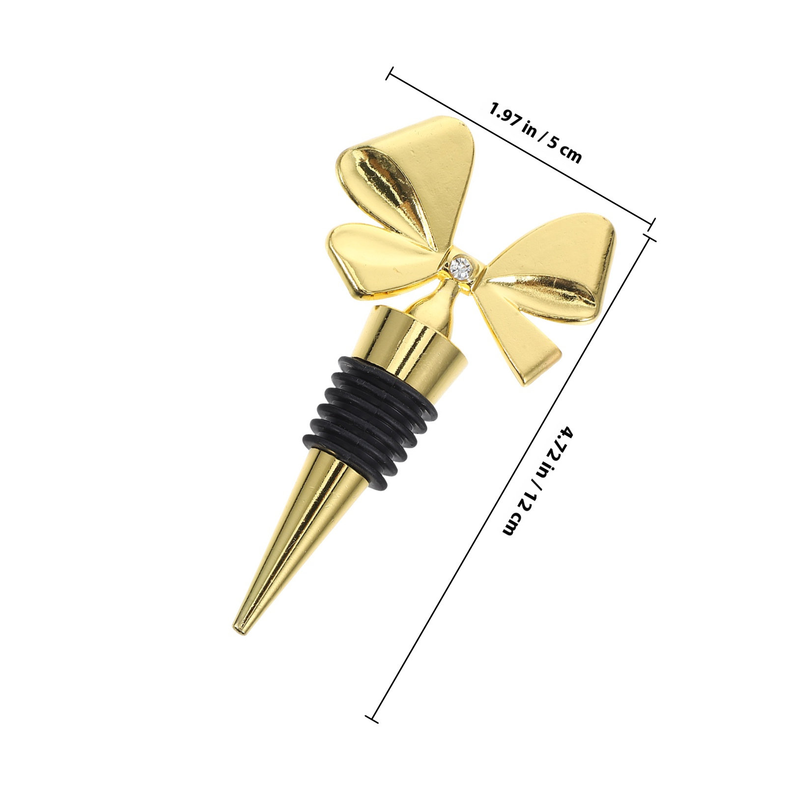 Gouden strik wijnstopper van s - Whisky Beer And Wine recensie en prijs