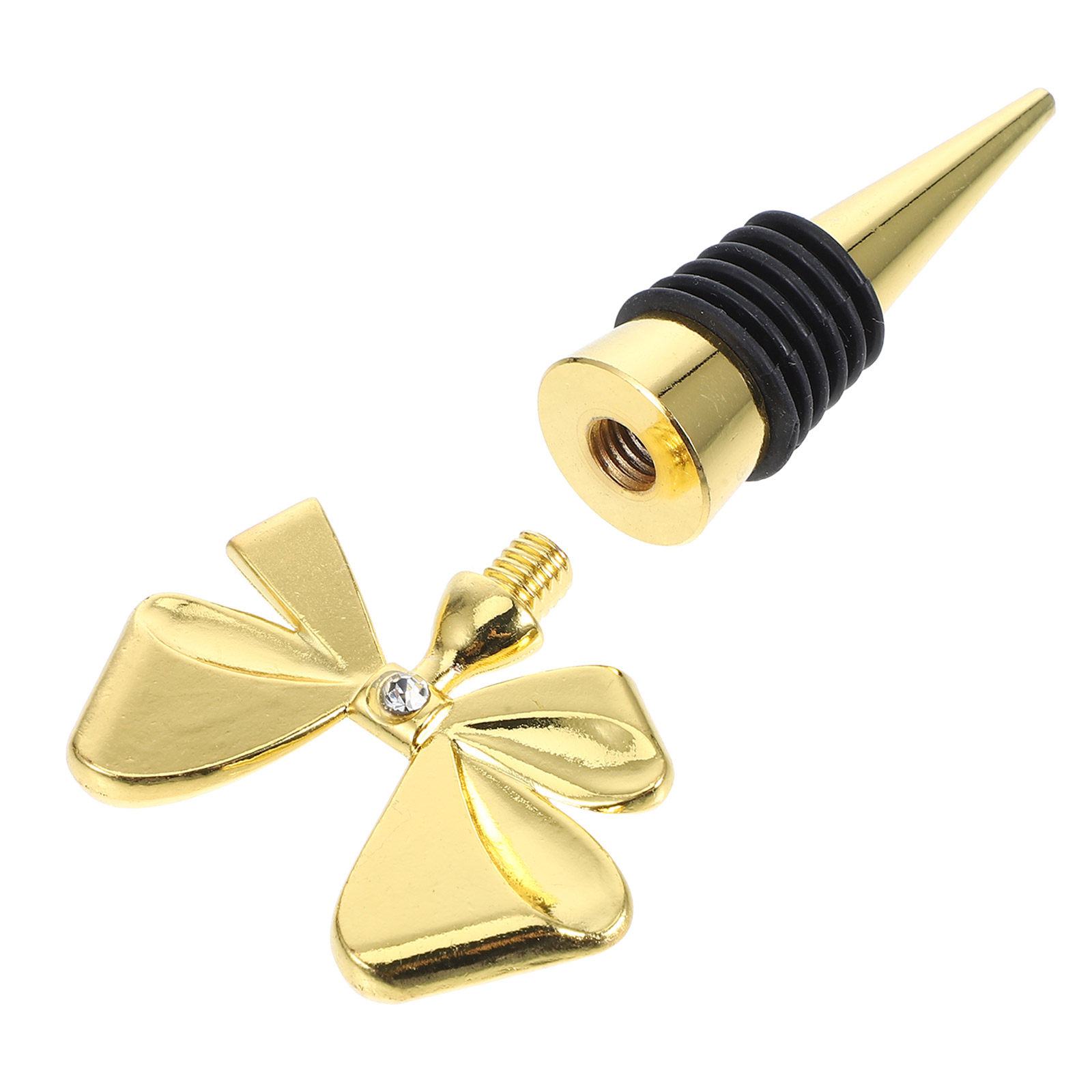 Gouden strik wijnstopper van s - Whisky Beer And Wine recensie en prijs