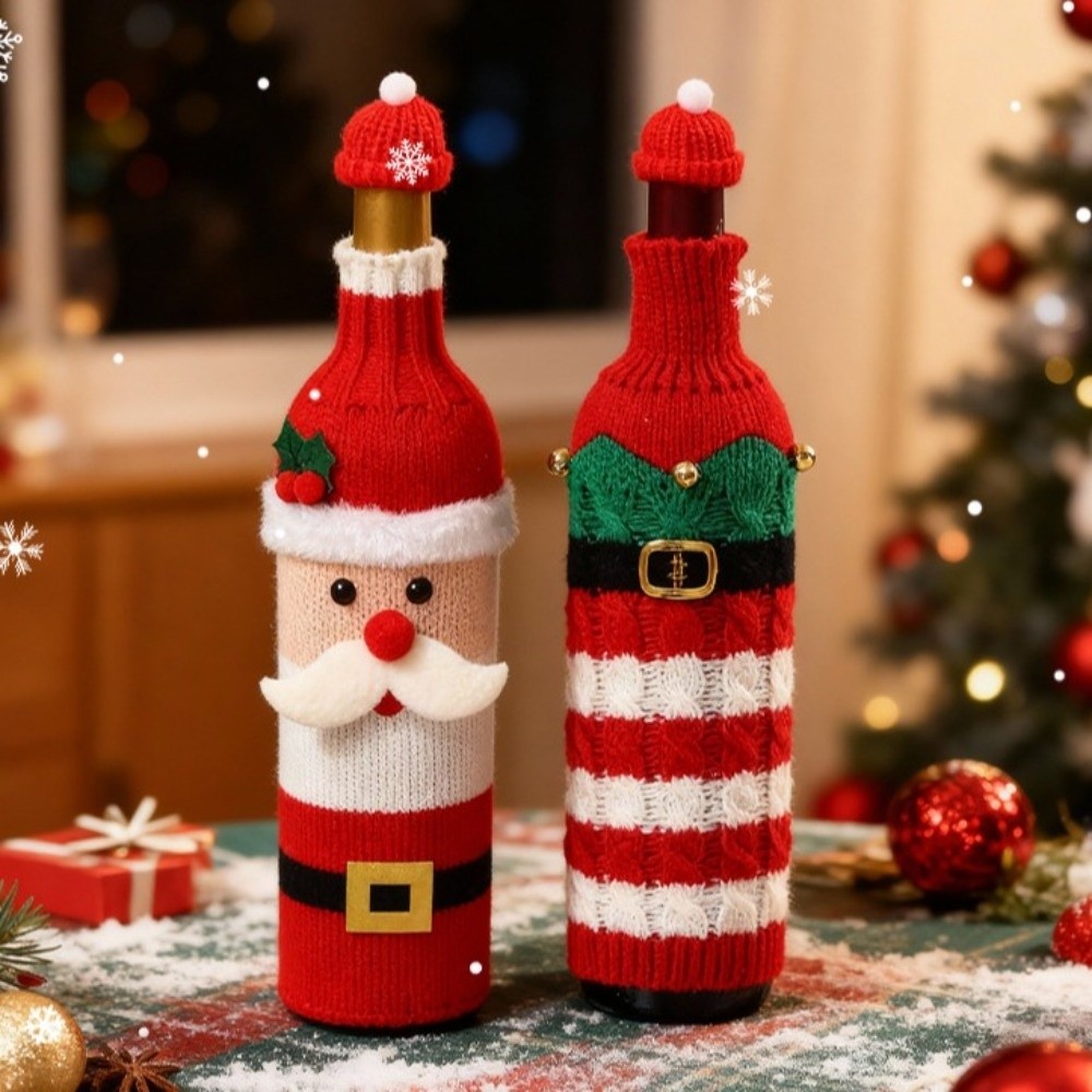 Gebreide wijnfleshoes met mini - Wine Beer Hat recensie en prijs