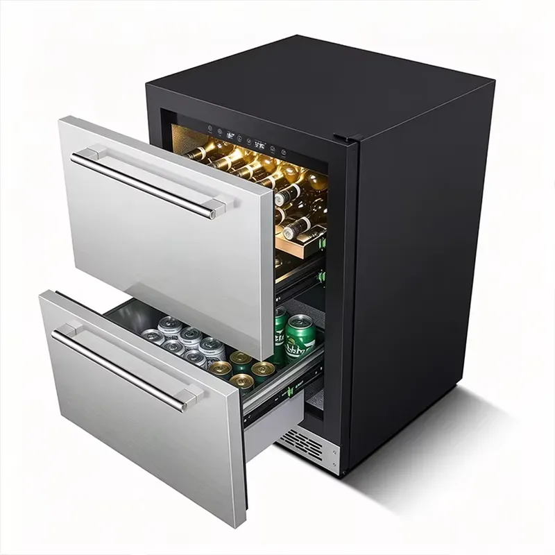 Zwarte en duurzame roestvrijst - Wine Beer Dual Zone recensie en prijs