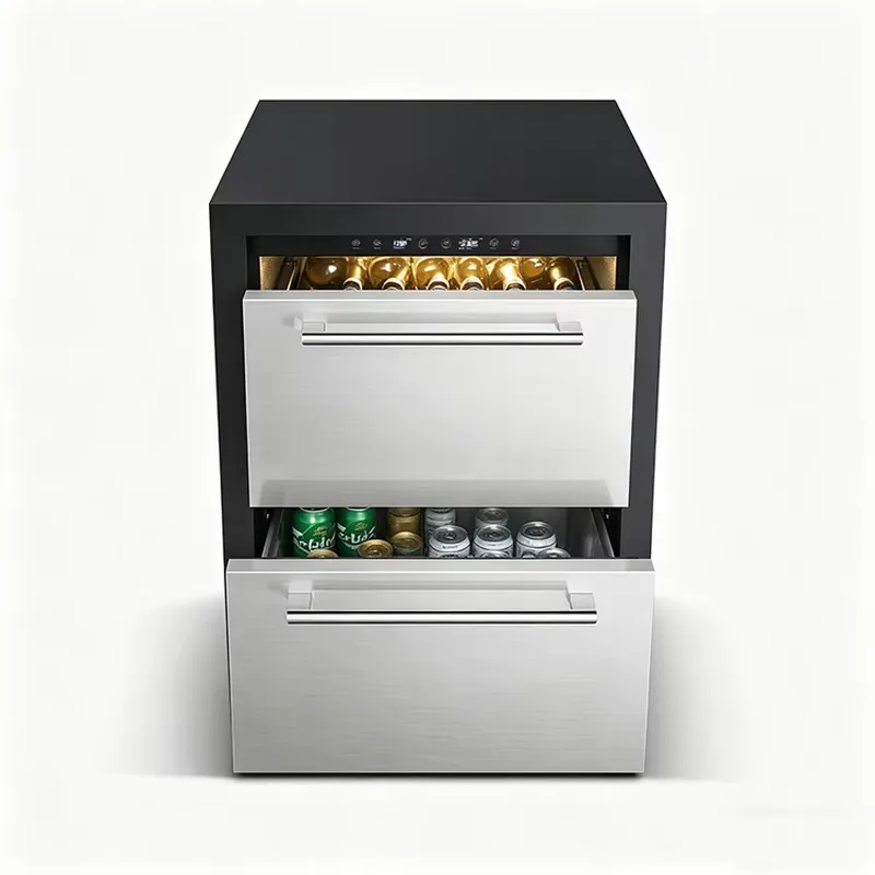 Zwarte en duurzame roestvrijst - Wine Beer Dual Zone recensie en prijs
