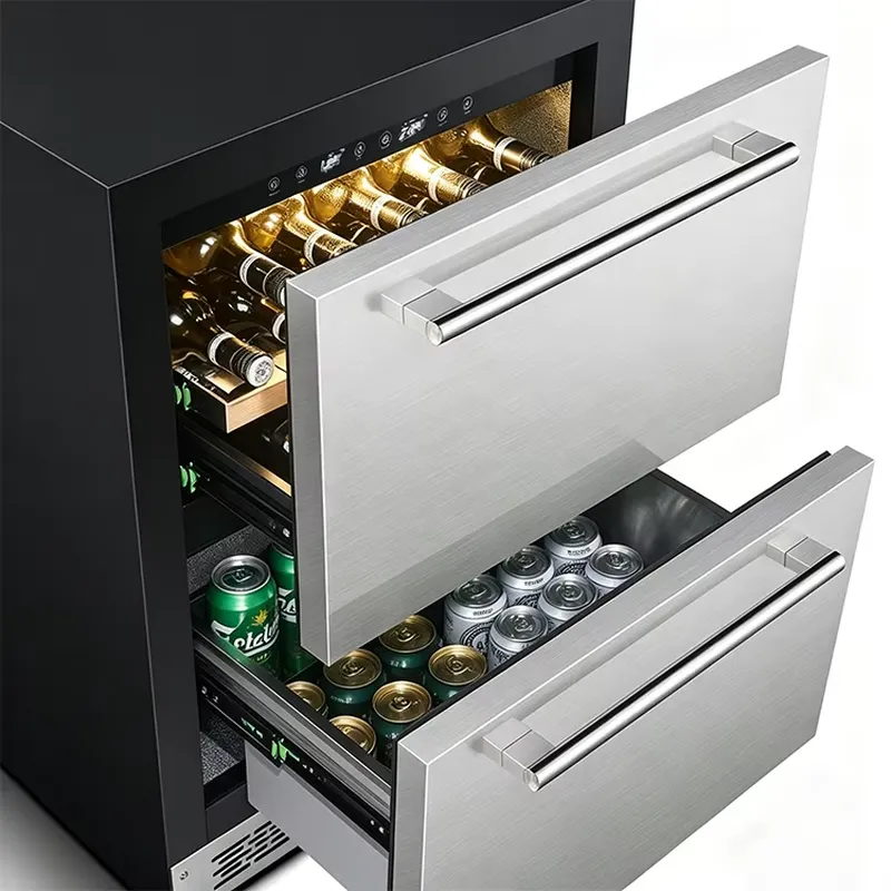 Zwarte en duurzame roestvrijst - Wine Beer Dual Zone recensie en prijs