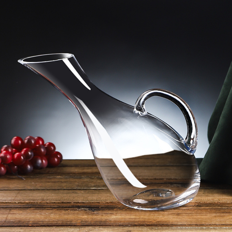 Luxe glazen wijnkaraf met deks - Wine Aerator Pour recensie en prijs