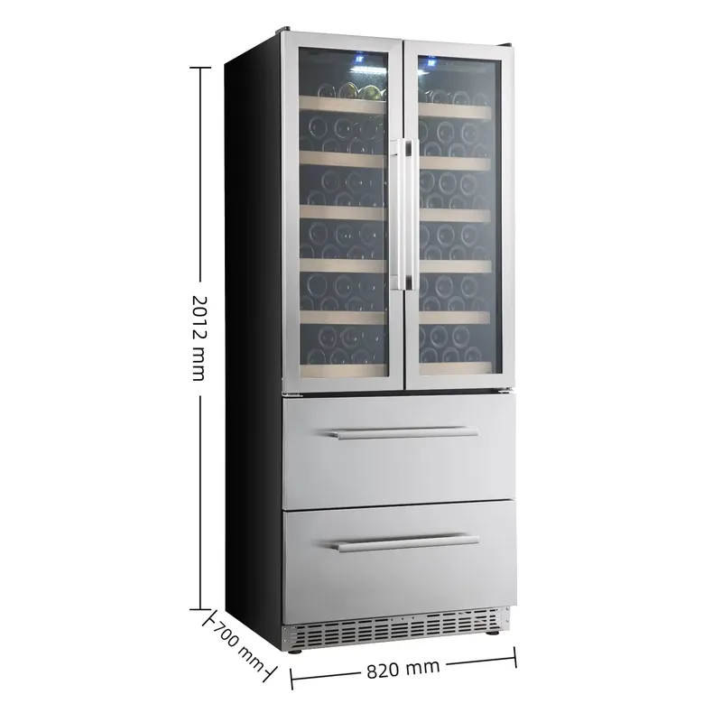 NE-362 Commerciële huishoudeli - Wine Beer Dual Zone recensie en prijs
